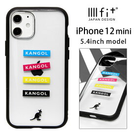 IIIIfit clear KANGOL ハードケース クリア iPhone12 mini スマホケース ケース ブランド カンゴール カンガルー おしゃれ カバー アイフォン ハードカバー クール アイホン オシャレ|アイフォンケース アイホンケース 携帯 スマートフォンケース