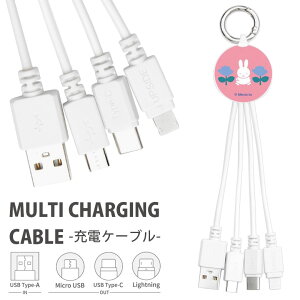 ~btB[ [Y }`[dP[u 5V 2.4A 3̃RlN^ Lightning Type-C microUSB [dR[h LN^[ ObY G ֗ P[u R[h 킢 iPhone | iPhone15 iPhone16 Android AhCh