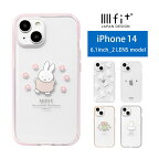 IIIIfit Clear ミッフィー iPhone14 クリアケース miffy iPhone13 6.1インチ スマホケース ケース キャラクター MIFFY 透明 シンプル カバー アイフォン iPhone 14 ハードケース かわいい アイホン オシャレ | ミッフィ アイフォン14ケース