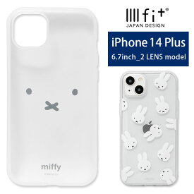 IIIIfit Clear ミッフィー iPhone14 Plus クリアケース miffy iPhone14 プラス スマホケース ケース キャラクター MIFFY カバー iPhone 14plus ハードケース かわいい アイホン | iphoneケース iphoneカバー アイフォン14プラスケース ミッフィ
