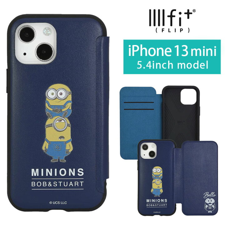 楽天市場 Iiiifit Flip ミニオンズ Iphone13 Mini 手帳型ケース ミニオン Iphone13 Mini Iphone12 Mini スマホケース 手帳型 ケース キャラクター Minions シンプル カバー アイフォン Iphone 13ミニ フリップ かわいい アイホン オシャレ スマホカバー おしゃれ 可愛い