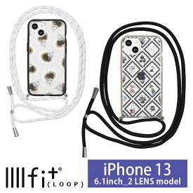 IIIIfit Loop ムーミン iPhone13 ショルダー紐付きケース miffy iPhone 13 グッズ スマホケース ケース キャラクター リトルミイ アイフォン13 iPhone13ケース ハードケース 肩掛け かわいい アイホン | iphoneケース スマホカバー 携帯ケース 携帯カバー