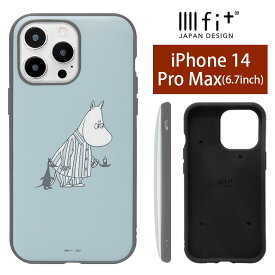 IIIIfit ムーミン iPhone14 Pro max ハードケース MOOMIN iPhone14 プロ max 6.7インチ スマホケース ケース キャラクター 青色 ブルー シンプル カバー アイフォン iPhone13 ProMax ハードカバー かわいい アイホン | アイフォン14promax アイホン14プロ