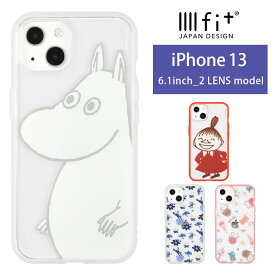 IIIIfit Clear ムーミン iPhone13 クリアケース iPhone 13 スマホケース ケース キャラクター moomin リトルミイ 総柄 シンプル 透明 カバー アイフォン アイフォン13 ハードカバー かわいい|携帯ケース アイフォンケース iPhoneケース くすみカラー おしゃれ 花 花柄 可愛い