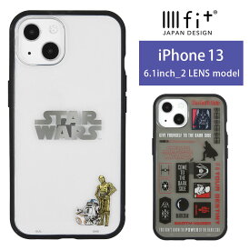 IIIIfit Clear STAR WARS iPhone13 クリアケース iPhone 13 スマホケース ケース キャラクター ダースベイダー スターウォーズ 黒 ブラック シンプル 透明 カバー アイフォン アイフォン13 ハードカバー アイホン |携帯ケース アイフォンケース