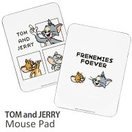 トムとジェリー マウスパッド ハードタイプ 滑り止め付き TOM and JERRY Tom&Jerry TJ 大人 綺麗 トムジ…