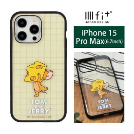 IIIIfit Clear トムとジェリー iPhone15 Pro Max ハードケース iPhone 15 ProMax 6.7インチ クリアケース ケース ジェリー キャラクター iPhone15 プロ max カバー アイフォン ハイブリッド かわいい アイホン | iPhone15プロマックス スマホ スマホケース