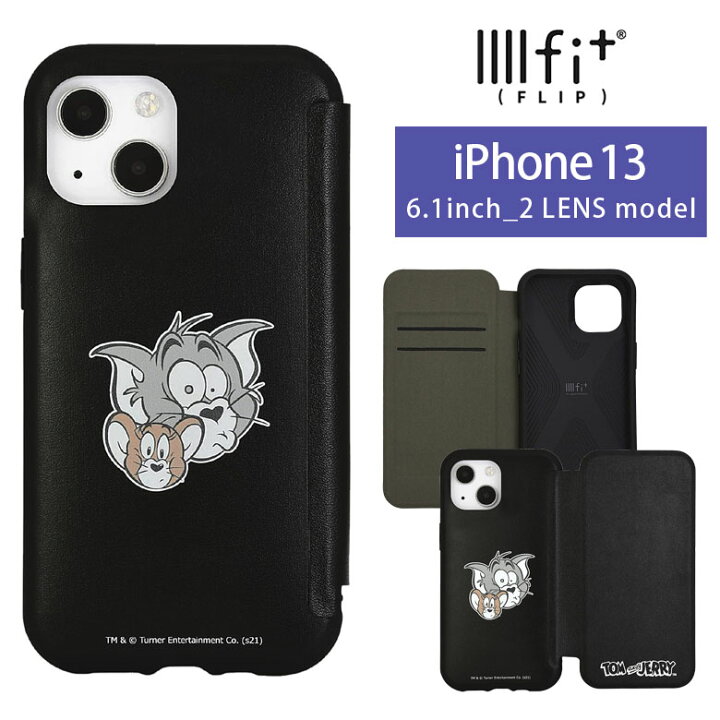 楽天市場 Iiiifit Flip トムとジェリー Iphone13 手帳型ケース アイフォン13 スマホケース 手帳型 ケース キャラクター トムジェリ ブラック 黒 シンプル カバー アイフォン Iphone13ケース フリップ カバー かわいい アイホン オシャレ アイフォンケース 携帯ケース