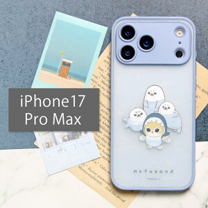 mofusand iPhone 17 Pro Max IIIIfit vvt[ NAP[X pXeTɂ u[ LN^[ Jo[ NA P[X nCubh iPhone17 vmax ACtH 17pro }bNX