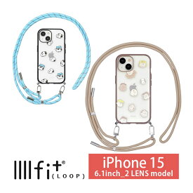 ピーナッツ IIIIfit Loop iPhone15 ショルダー紐付きケース iPhone 15 クリア スマホショルダー ケース iphone14 13 iPhone15ケース ハードケース 肩掛け | iPhone13 iphone13ケース iphone14ケース ショルダー付き アイフォン15 iphoneケース スヌーピー キャラクター