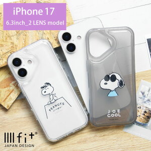 (10%OFFN[|11/27 23:59܂) s[ibc Xk[s[ IIIIfit Clear iPhone17 P[X iPhone 17 W[N[ PEANUTS NAP[X \tgP[X NA iPhone17P[X Jo[ ACtH17 \tgJo[ 