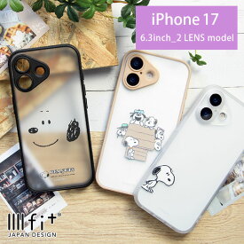 ピーナッツ スヌーピー iPhone 17 IIIIfit プランプフレーム クリアケース PEANUTS キャラクター クリア ケース ハイブリッド イーフィット iPhone17 アイフォン アイホン かわいい カバー | グッズ スマホケース スマホカバー iPhoneケース おしゃれ フェイス 透明 大人