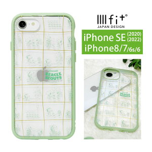 IIIIfit Clear s[ibc iPhoneSE 3 iPhone SE2 iPhone8 n[hP[X NAJo[ SE 2 X}zP[X P[X BEAGLE SCOUTS NA LN^[ | C[tBbg Xk[s[ PEANUTS SE3 iphonese3 iPho