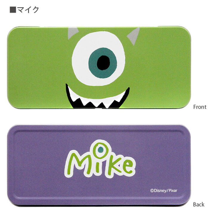 楽天市場 ディズニー キャラクター 缶ペンケース 筆箱 トイストーリー モンスターズインク ウッディ スティッチ キャラクター 雑貨 グリーン バズ マイク ポップ ピクサー 小物入れ 文房具 ペンケース 大きめ ブリキ缶 レトロ かわいい オシャレ スマホケースの店 モノ