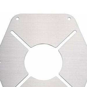 キャンピングムーン(CAMPING MOON) ステンレス製 遮熱板 ST-310 シングルバーナ ー用 ST-1617