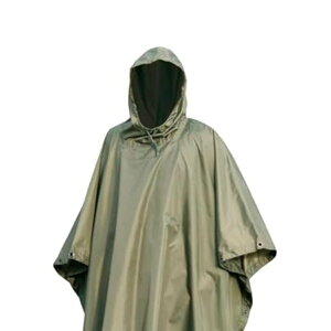 MIL-TEC |` CEFA bvXgbvn ČRX^C Rain Poncho (Olive Drab) 210 x 150 cm