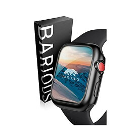 BARIOUS BARIGUARD3 for AppleWatch アップルウォッチ用 防水 保護ケース マットブラック Apple Watch Series6 Series5 Series4 SE