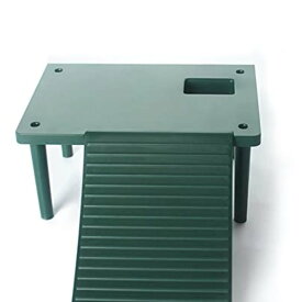 カメ 浮島， 亀 陸地 大きい ， タートルテラス シェルター，カメ飼育箱乾燥台（緑）