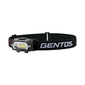GENTOS(ジェントス) LED ヘッドライト 【明るさ150ルーメン/実用点灯3時間/COB(発光面)LED】 単4形電池2本使用 NR-003S ANSI規格準拠