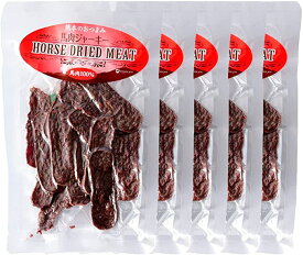【楽天スーパーセール 10%オフ】 おつまみ 送料無料 5袋セット [フーズ・ジョイ] 馬肉ジャーキー 40g×5袋セット /馬肉 熊本 ジャーキー 美味しい