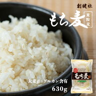 もち麦 送料無料 [創建社] もち麦(米粒麦) 630g /健康 美容 添加物なし 無添加 もち米