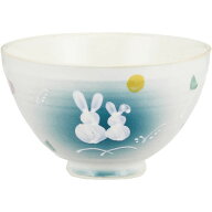 波佐見焼 お茶碗 [浜陶] 一珍兎唐草 大 / ご飯茶碗 日本製 浜陶 hamato 波佐見 はさみやき 長崎 焼物 有…