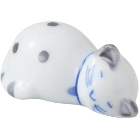 波佐見焼 お箸置き [浜陶] 箸置 眠りねこ グレー / カトラリーレスト 洸琳 眠りねこ 箸置 グレー 波佐見 和食器 食事 料理 お祝い パーティー 新築 引っ越し 結婚 引き出物 転勤 一人暮らし 新生活 業務用