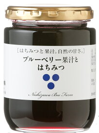 宮崎 蜂蜜 はちみつ ハニー 美容 健康 [西澤養蜂場] ブルーベリー果汁とはちみつ 300g