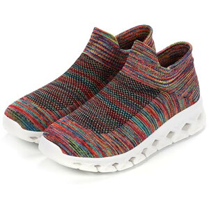 メンズ シューズ スニーカー スリッポン ウォーキング ランニング スポーツ 室内 軽量 通勤 通学 通気 (シンフォニーオレンジ,27.0 cm)