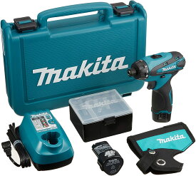 マキタ makita 充電式ドライバドリル DF030DWX 10.8V 1.3Ah バッテリー2個付 セット 充電式ドリルドライバー ドライバードリル 穴あけ 電動 電動ドリル