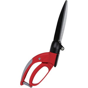 【ポイント3倍 10/24~10/27】 千吉 藤原産業 回転式 片手芝生鋏360 フッ素コート刃 SGS-5 軽量設計 芝生専用 片手 楽々 フッ素コート刃 クロームメッキ処理 360度回転刃先 軽量樹脂ボディ コンパク