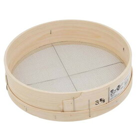 千吉 藤原産業 木製砂フルイ（丸型） 35cm 3.0mm