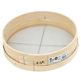 千吉 藤原産業 木製砂フルイ（丸型） 35cm 4.5mm