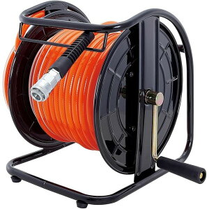 E-Value エアホースリール 内径8.5mm×20m 小型軽量 EAR-820 エア エアー ホース リール