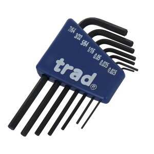 【ポイント3倍 10/30~11/1】三共コーポレーション trad 7PCマイクロヘクスレンチセト TMI-7 820397