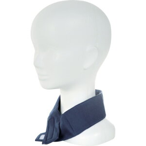 TRUSCO ひんやりネッククーラー ネイビー 熱中症対策 グッズ 現場 暑さ対策 首