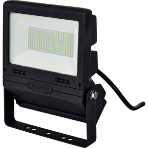 【1000円OFFクーポン配布中 10/24~10/27】 日動工業 NICHIDO LED投光器 常設用フラットライト50W 黒 LJS-FH50D-BK-50K 作業灯 ワークライト