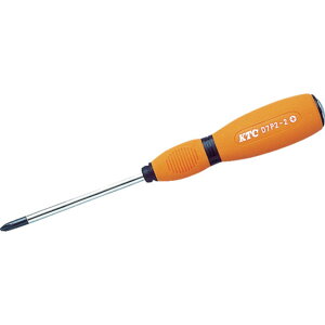 【ポイント3倍 10/24~10/27】 KTC ソフトドライバ クロス貫通タイプ 刃先No.2 軸長150mm D7P2-215