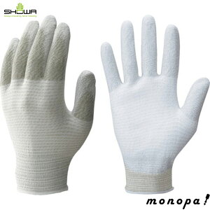 【200円OFFクーポン配布中 10/24~10/27】 SHOWA まとめ買い 簡易包装制電ラインパーム手袋10双入 A0170 Sサイズ