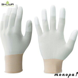 【ポイント3倍 10/24~10/27】 SHOWA まとめ買い簡易包装トップフィット手袋10双入 B0601 ホワイト Mサイズ