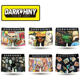 ボクサーパンツ メンズ DARKSHINY ポップ セクシー アメコミ YLMM10 2025 プレゼント ギフト かっこいい おしゃれ 男性用 下着 パンツ インナー 誕生日 彼 子供 息子 夫 父親