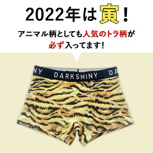 【1月17日より順次出荷】メンズボクサーパンツ5枚福袋DARKSHINYダークシャイニー男性用(M/Lサイズ)【かっこいいおしゃれかわいい下着パンツインナーウェアアンダーウェア】