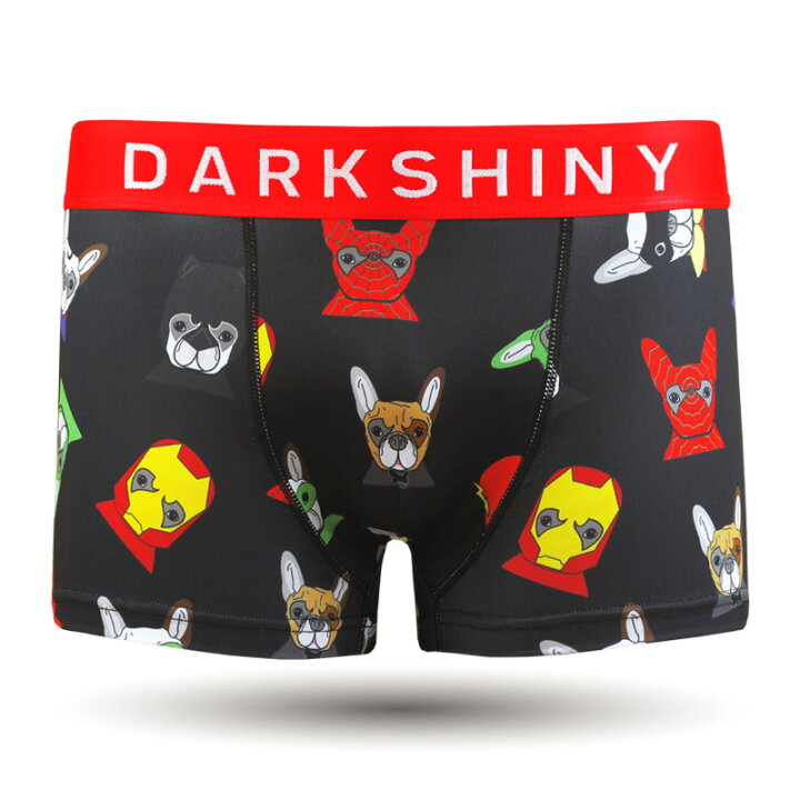 楽天市場 公式 Darkshiny ボクサーパンツ メンズ Dog Heros ドッグヒーローズ ポップ Ylmm08 かっこいい おしゃれ お洒落 かわいい 男性用 下着 パンツ インナー アンダーウェア 誕生日 父の日 ギフト プレゼント 彼 子供 息子 夫 父親 ダークシャイニー いい