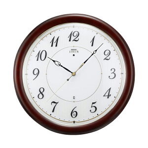 セイコー 電波時計 SEIKO 掛け時計 アナログ 自動秒針停止機能 ギフト 記念品 電波掛け時計 お祝い 送料無料 100S◇ 電波時計HS547B