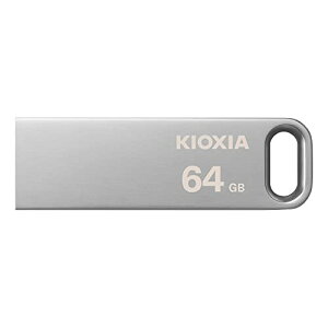 KIOXIA(�L�I�N�V�A) �����Ń����� USB�t���b�V�������� 64GB USB3.2 Gen1 �ő�Ǐo���x100MB/s KLU366A064G