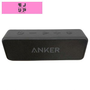 Anker Soundcore 2 (USB Type-C�[�d 12W �X�s�[�J�[ 24���ԘA���Đ�)�y���S���C�����X�X�e���I�Ή�/�������ꂽ�ቹ / IPX7�h���K�i / �f���A���h���C�o�[/�}�C�N�����z(�u���b�N)