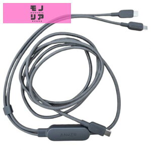 Anker USB-C �� USB-C �P�[�u�� (2-in-1, 140W) �}���[�d USB 2.0iPhone 17 / 16 / 15 Galaxy S25 / S24 / S23 MacBook Air/Pro iPad ���Ή� (1.2m �u���b�N)