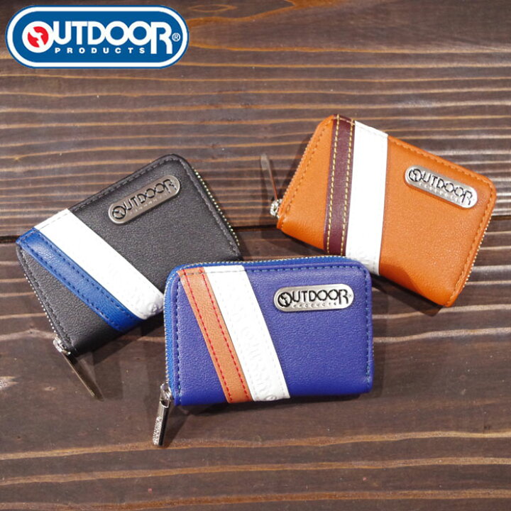 楽天市場 メール便 Outdoor Products アウトドア 財布 メンズ 小銭入れ ミニ財布 ミニウォレット ラウンドファスナー ブラウン ネイビー ブラック Od0151 ブランド ウォレット コンパクト カード 合皮 合成皮革 おしゃれ プレゼント Monolog