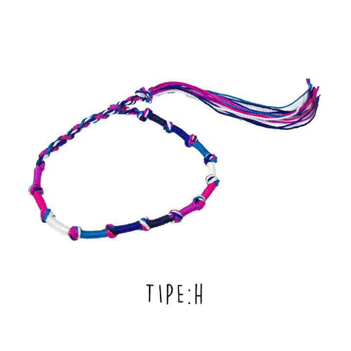 メール便 ミサンガ 色 レディース かわいい アジアンテイスト メンズ 手首 全10色 Msp 足首 アンクレット ブレスレッド Seek