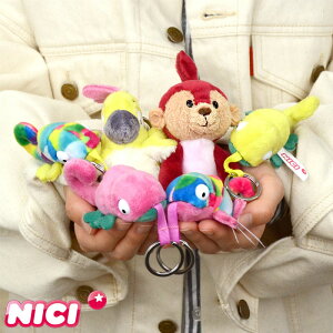 NICI �L�[�z���_�[ �ʂ������ �j�L �L�[�����O �o�b�O�A�N�Z�T���[ �o�b�O�`���[�� ������� ���Z�� ���킢�� �A�j�}�� ���� �}�X�R�b�g �r�[���o�b�O BB �ڈ� �傫���h�C�c �G�R�f�� ���T�C